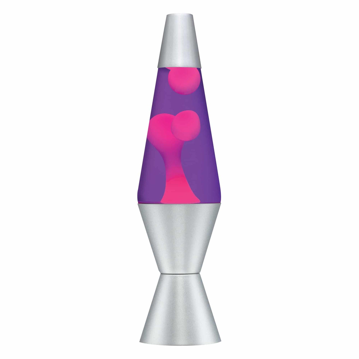 14.5" LAVA LAMP - PINK/PURPLE/SILVER Studio 2-0024