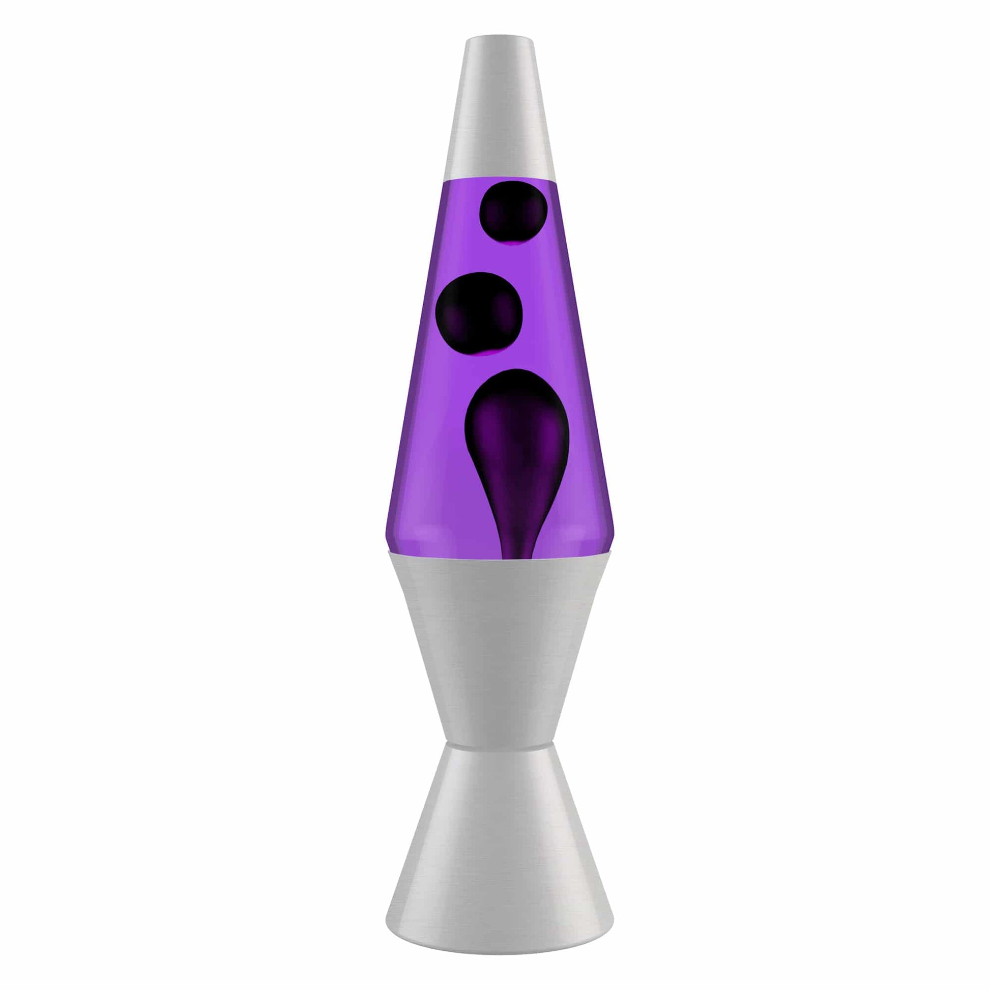14.5'' LAVA LAMP - BLACK & PURPLE Select 2-0032
