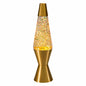 14.5" LAVA LAMP RAINBOW GLITTER - CLEAR/GOLD Series 2-0021