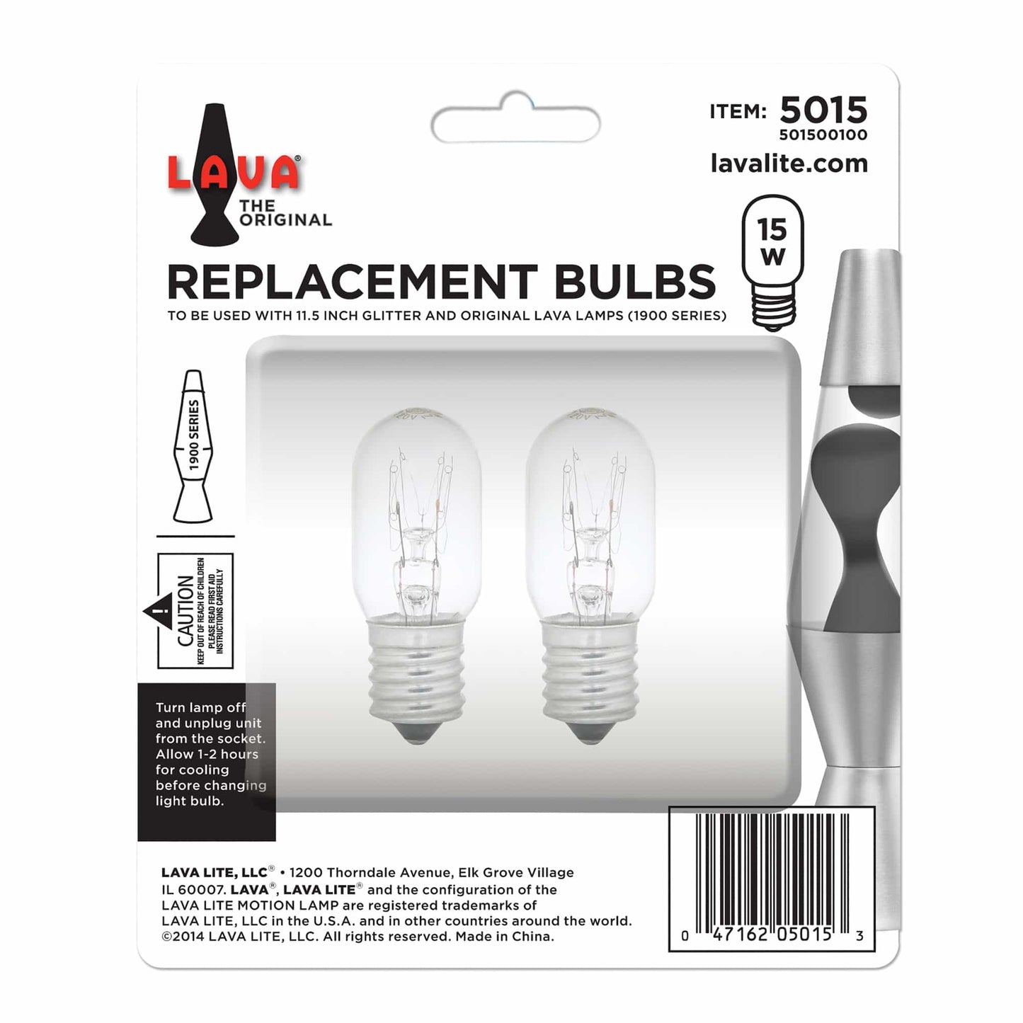 15W LAVA LAMP LIGHT BULB Core 2-0015
