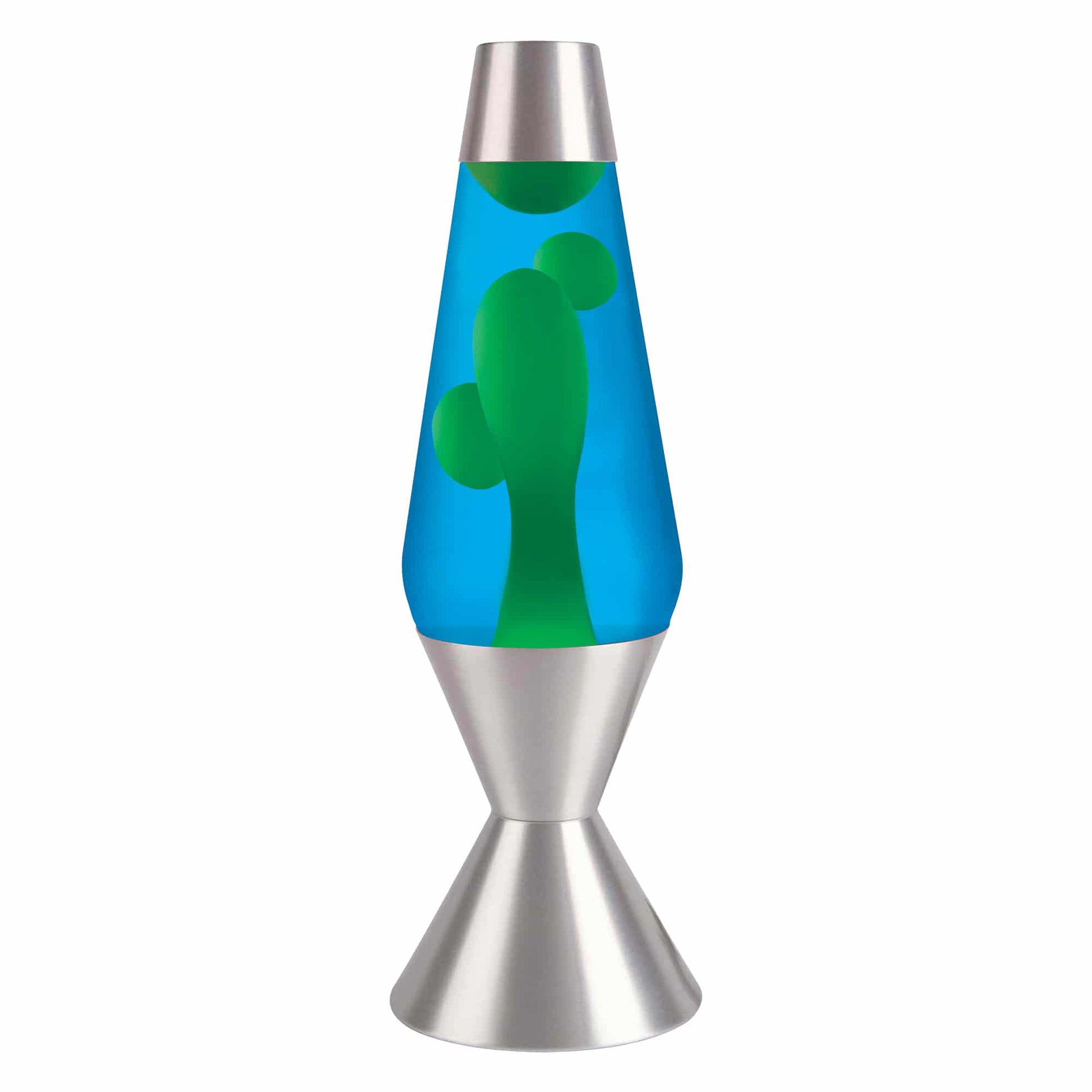 16.3" LAVA LAMP - YELLOW/BLUE/SILVER Studio 2-0014
