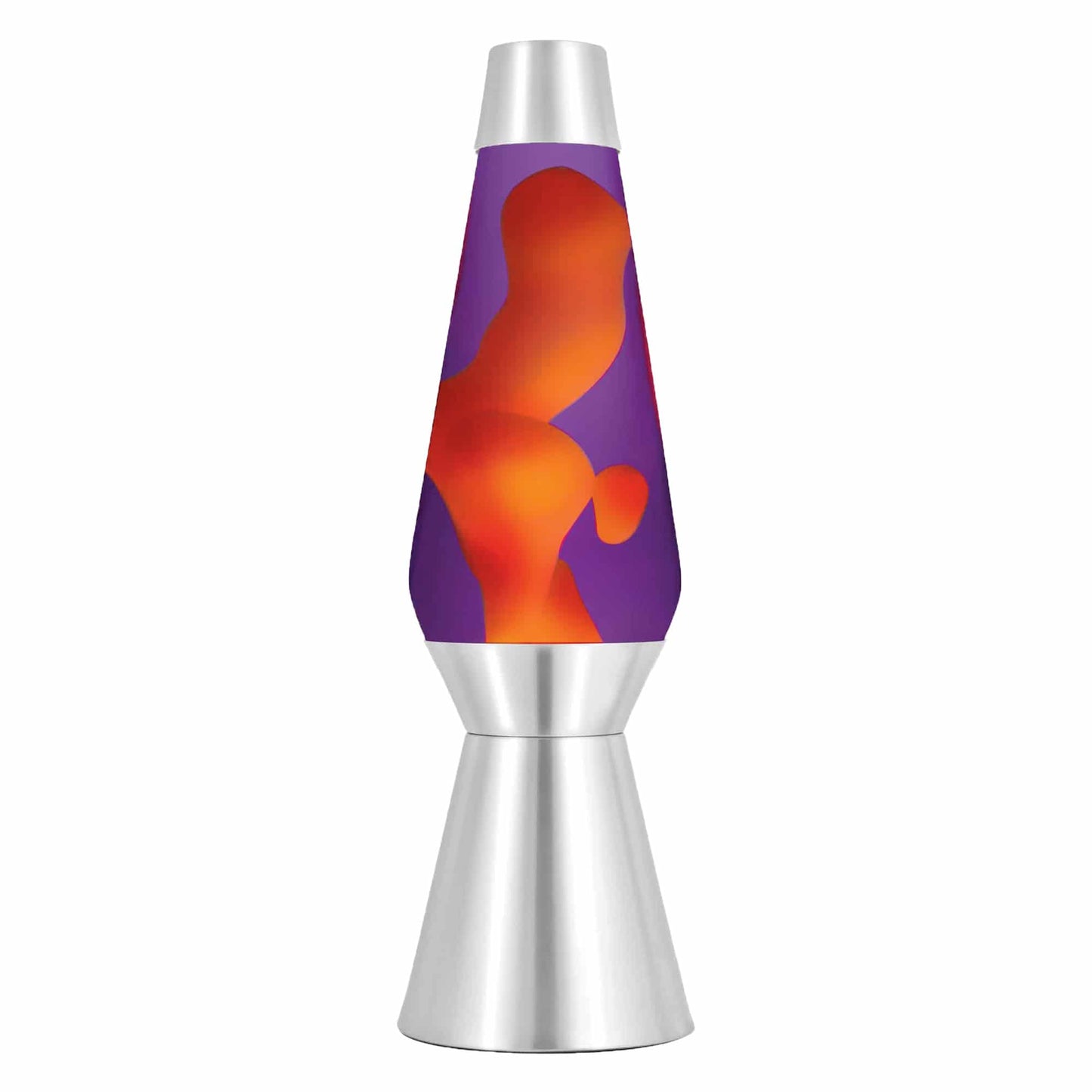 27" LAVA LAMP GRANDE - YELLOW/PURPLE/SILVER Wave 2-0009