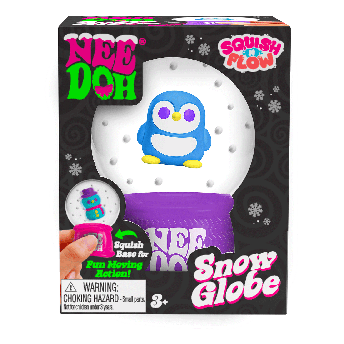 NEEDOH SQUISH N FLOW SNOW GLOBE Edit 2-0060