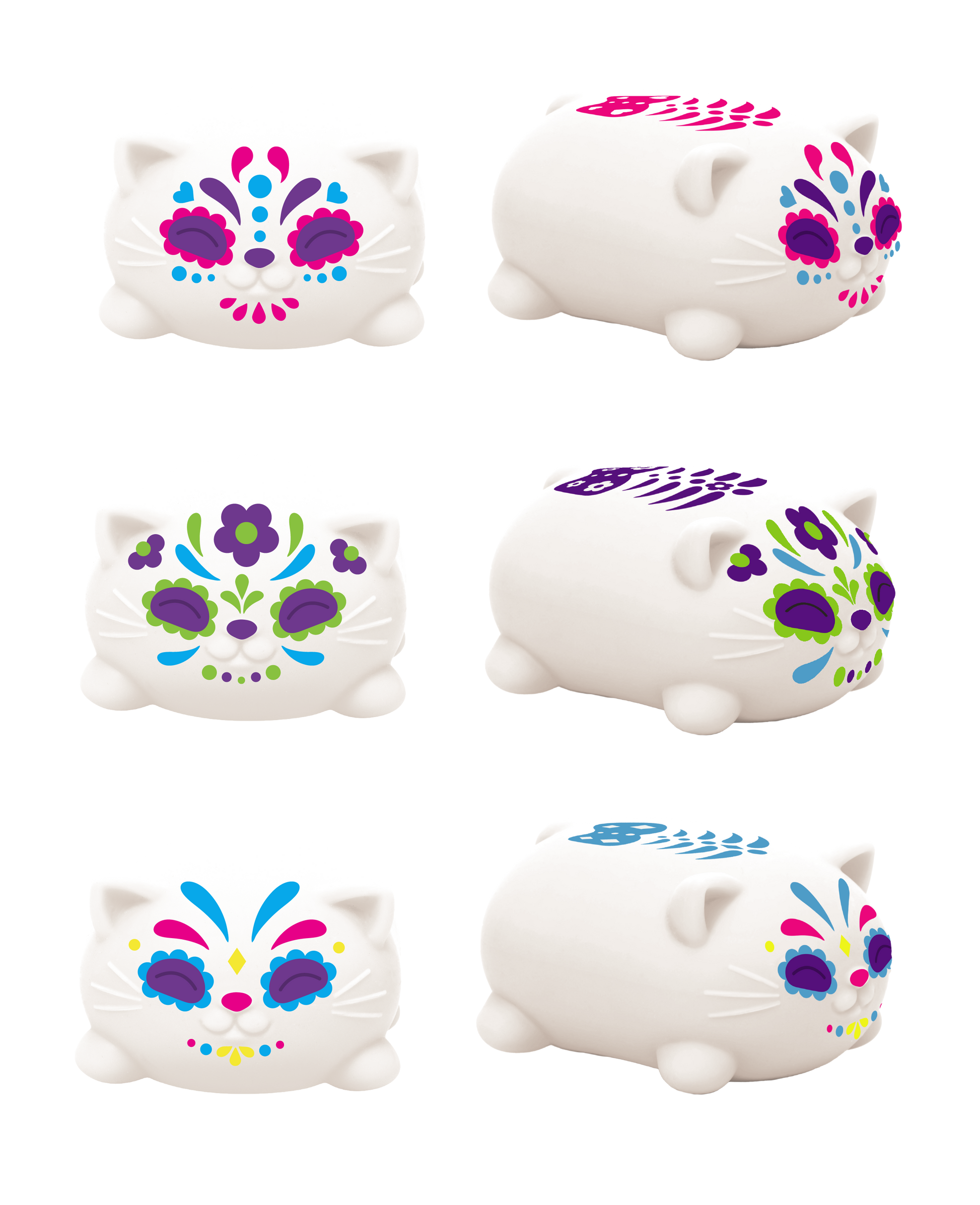 NEEDOH SUGAR SKULL CATS Wave 2-0059
